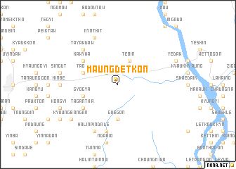 map of Maungdetkon