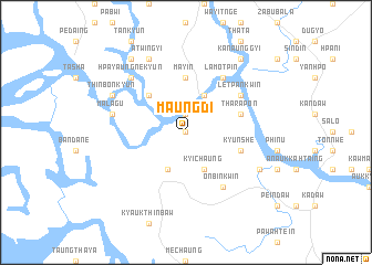 map of Maungdi