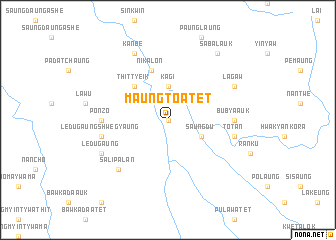 map of Maungto Atet