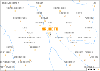 map of Maungto