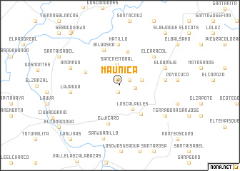 map of Maunica