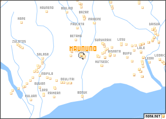 map of Maununo