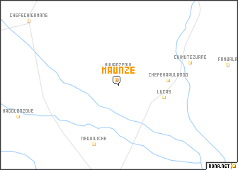 map of Maunze