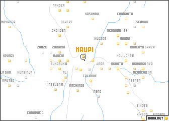 map of Maupi