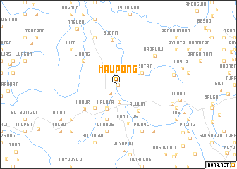 map of Maupong