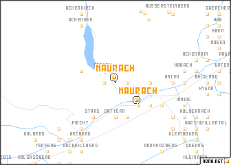 Maurach (Austria) map - nona.net