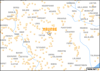 map of Maurae