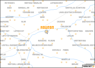 map of Mauran