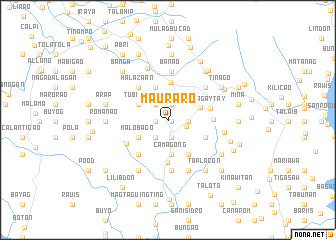 map of Mauraro