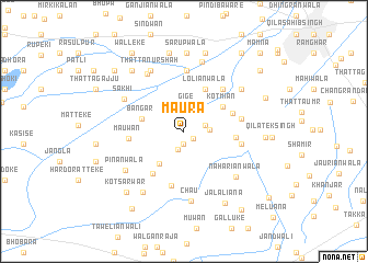 map of Maura