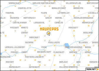 map of Maurepas