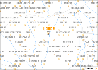 map of Maure