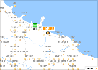 map of Maure