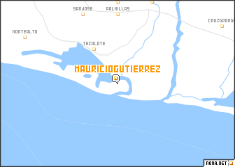 map of Mauricio Gutiérrez