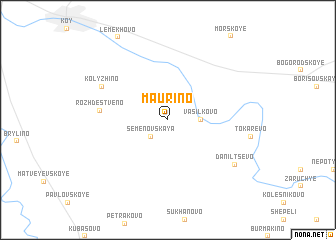 map of Maurino