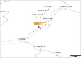 map of Maurino