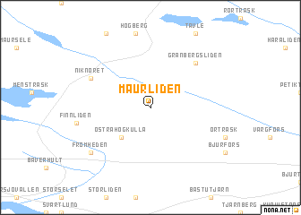 map of Maurliden