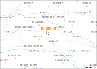 map of Maurrin