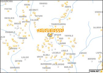 map of Maurubiassa