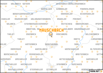 map of Mauschbach