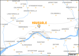 map of Mausdale