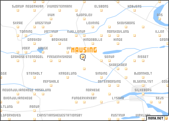 map of Mausing