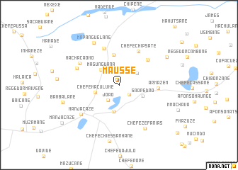 map of Mausse