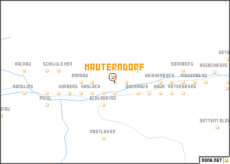 map of Mauterndorf