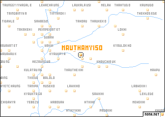 map of Mauthamyiso