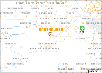 map of Mauthausen