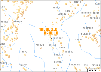 map of Mauulo