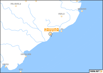 map of Mau\