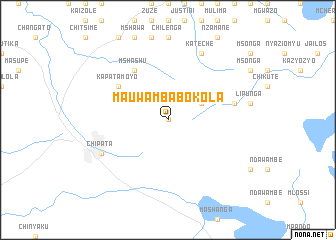 map of Mauwamba Bokola
