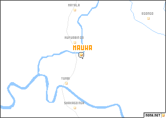map of Mauwa