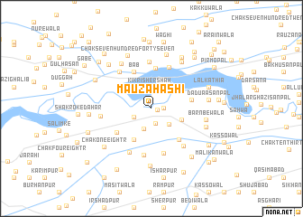 map of Mauza Hashi