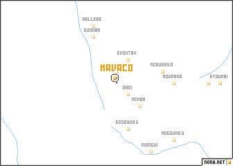map of Mavaco
