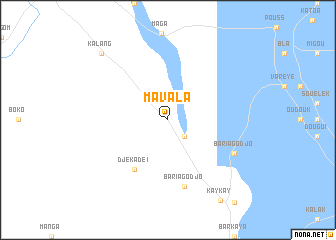 map of Mavala