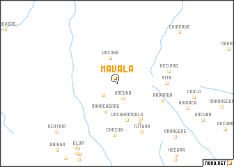 map of Mavala