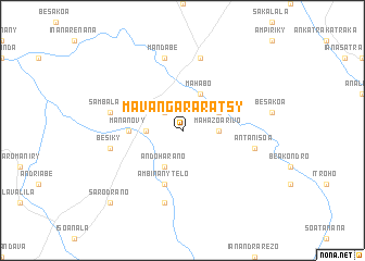 map of Mavangararatsy