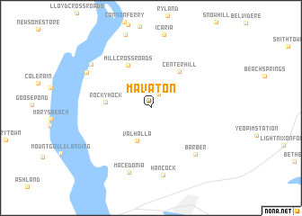 map of Mavaton