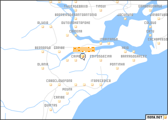 map of Má Vida