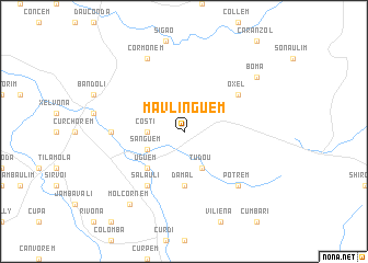 map of Mavlinguem