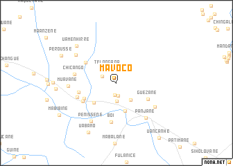 map of Mavoco