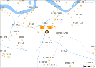 map of Mavonho