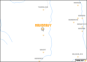 map of Mavoravy