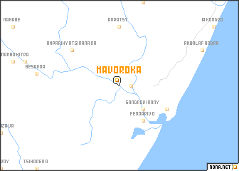 map of Mavoroka