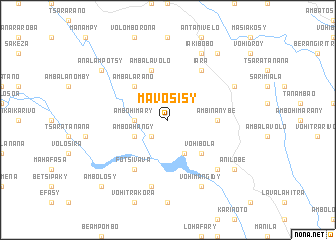 map of Mavosisy