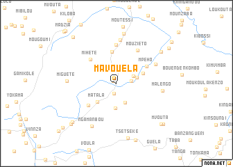 map of Mavouéla