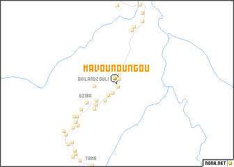 map of Mavounoungou