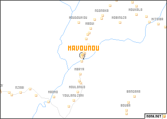 map of Mavounou